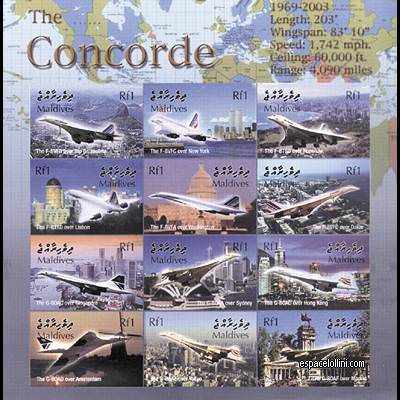 le timbre concorde MLD 6/17 CA