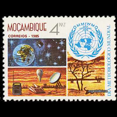 the stamp 8550  MOZ 1