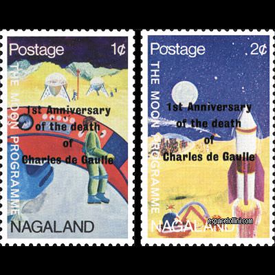 le timbre 4500 NAG 3/4