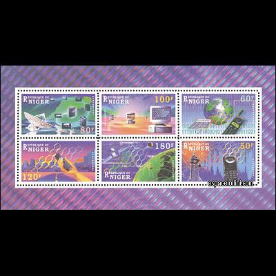 le timbre 9882 NIG 1/6 D