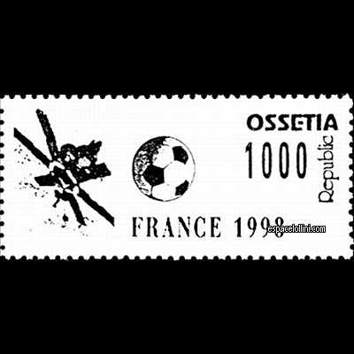 the stamp 10030 OSN 4 overprint