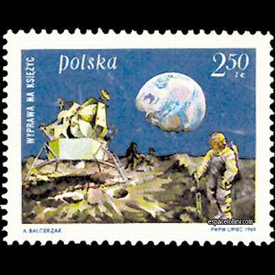 le timbre 4500 POL 1