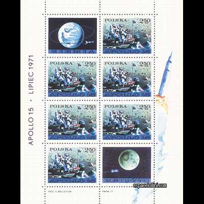 the stamp 5450 POL 1 G