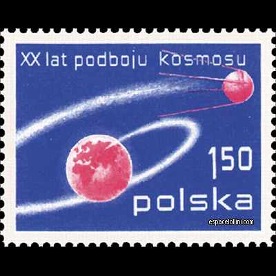 the stamp 6650 POL 1