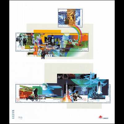 the stamp 10100 POR 2/8 C