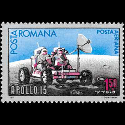 the stamp 5450 ROU 1
