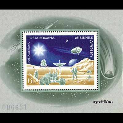 le timbre 5640 ROU 10 B