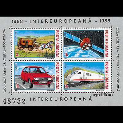 le timbre 8745 ROU 1/4 D