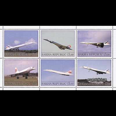 le timbre concorde SAK 16/21 C