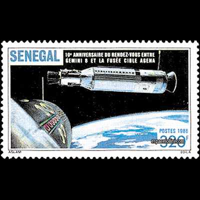 the stamp 8640  SEN 1