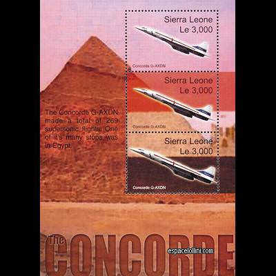 le timbre concorde SIE 7/9 C