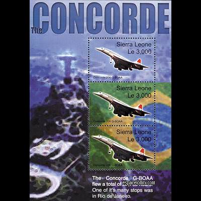 le timbre concorde SIE 4/6 C 