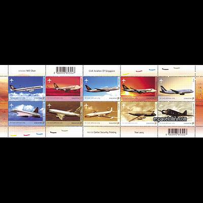 le timbre concorde SIN 10 C 