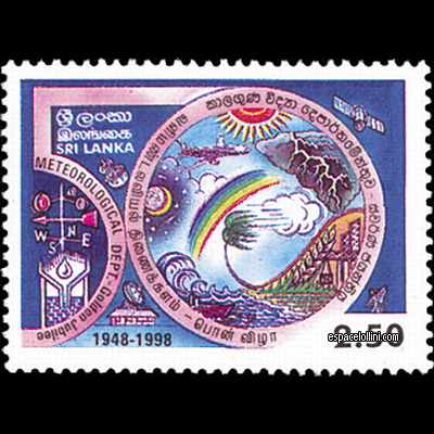 the stamp 10086 SRI  2
