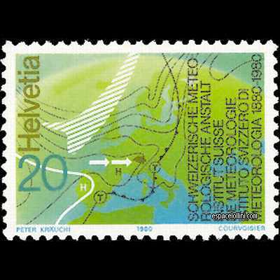 le timbre 7170 SUI 1