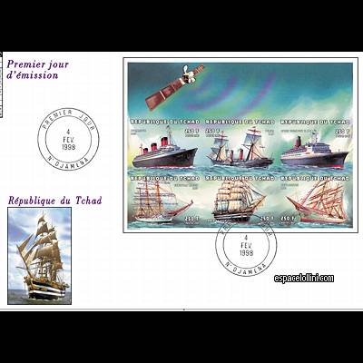 le timbre 9882 TCH 8/13 FA