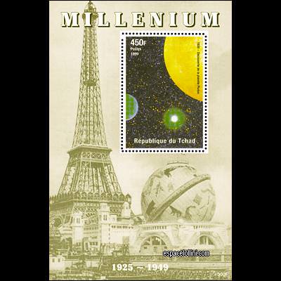 the stamp etoile TCH 10 B