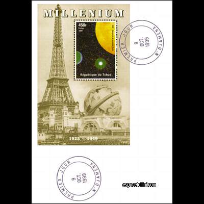 the stamp etoile TCH 10 F