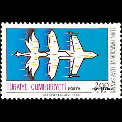 le timbre 8875 TUR  2