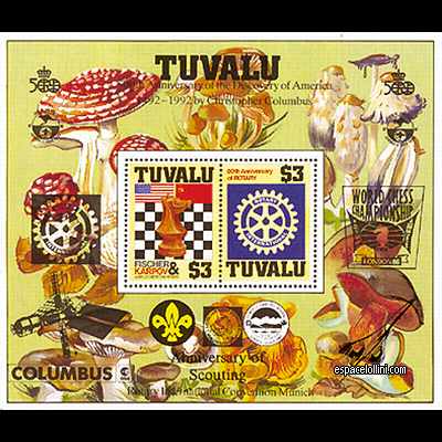 the stamp 8740  TUV 1/2 C
