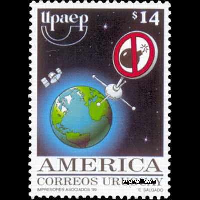 le timbre 10100  URU   2