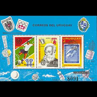 le timbre 6630 URU 1/3 C