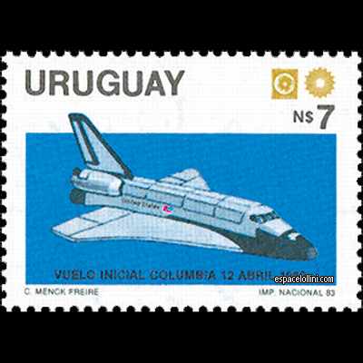 the stamp 7325  URU 1