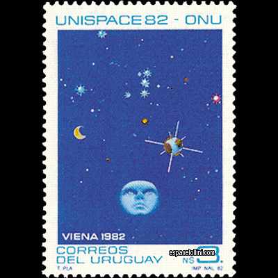 le timbre 7640  URU 1