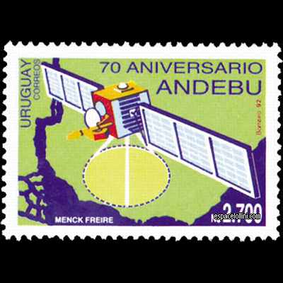 the stamp 9600  URU 1