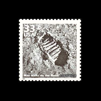 le timbre 10100  USA 2 C (detail)