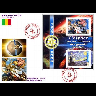 le timbre 10385 MLI 3 FA