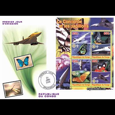 the stamp concorde COF 52 F