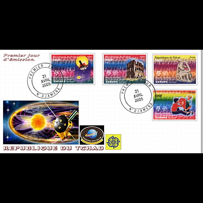 the stamp 10388 TCH 1/4 F