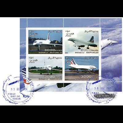 le timbre concorde SOI 85/88 F