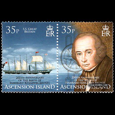 the stamp 10393 ASC 3/4