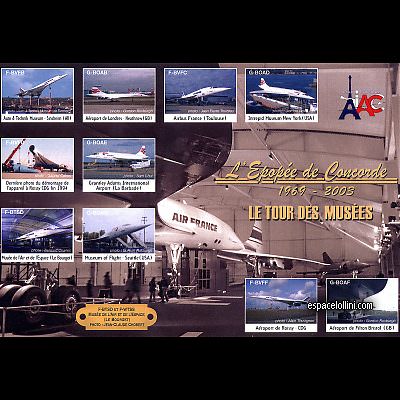 le timbre concorde FRA 42 GA