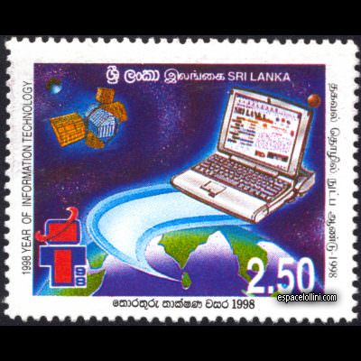 the stamp 10086 SRI 1