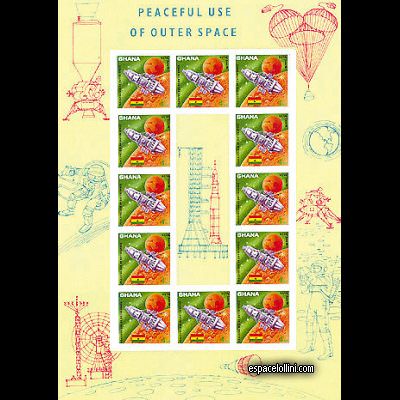 the stamp 3700 GHA 4 GA