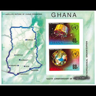 the stamp 5499 GHA 5/6 CA