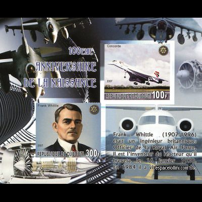 le timbre concorde DJI 87/88 CA