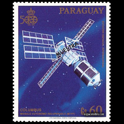 the stamp 8740 PAR 1 K detail