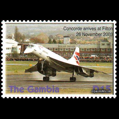 the stamp concorde GAM 43