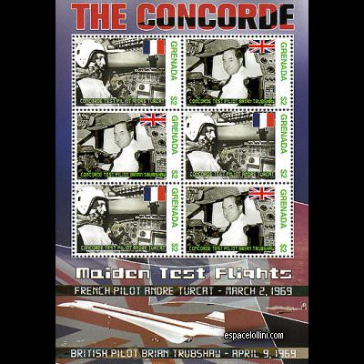 le timbre concorde GRA 42/43 G