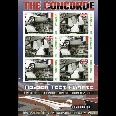 le timbre concorde GRA 42/43 GA