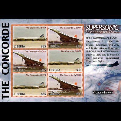 le timbre concorde LIB 14/15 G