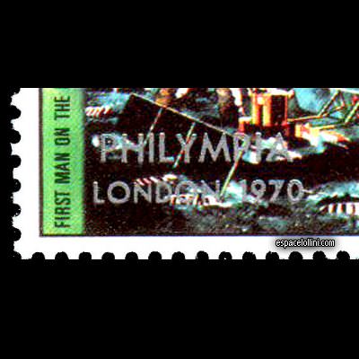 the stamp 4500 GHA 7 detail