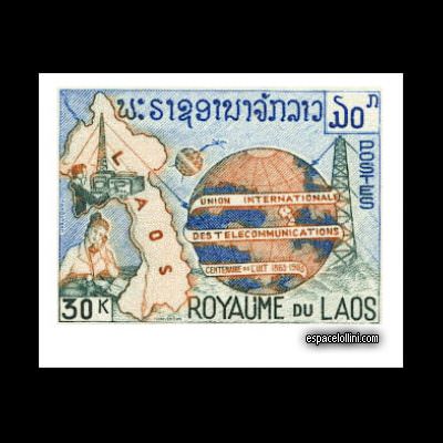 the stamp 800 LAO 1 A