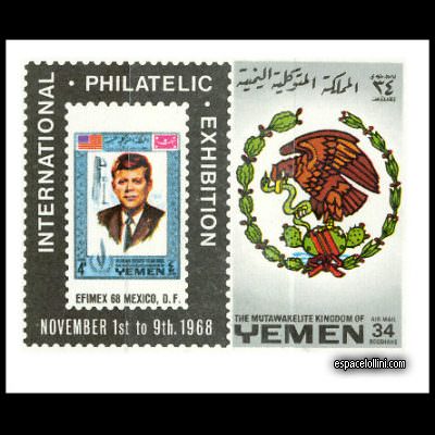 le timbre 1800 YEM 7 A