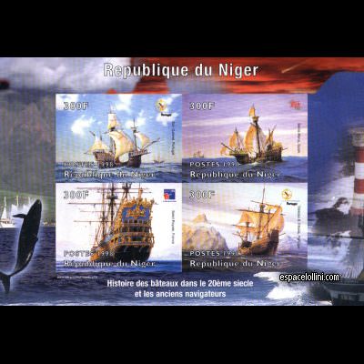 the stamp 8925 NIG 1/4 CA