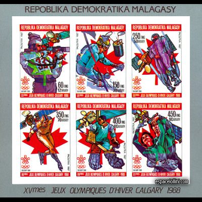 the stamp 8617 MAD 1/6 DA